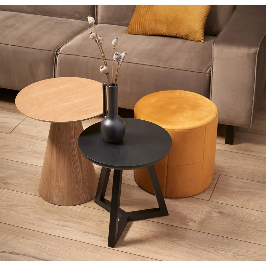 Bijzettafel Cone Naturel 45cm