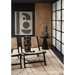 Bijzettafel Cone Zwart 45cm