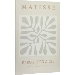 Canvas Schilderij Matisse Beige 75x115 Cm