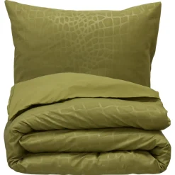 Dekbedovertrek Arlo Groen - 240x220 Cm