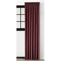 Gordijn Velours Romeo Bordeaux