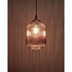 Hanglamp Pane Licht Bruin