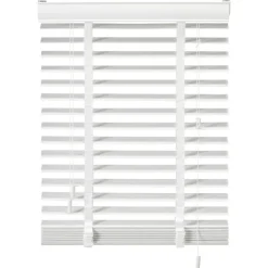 Houtlook Jaloezie Ravi Wit 50mm 120x175 Cm