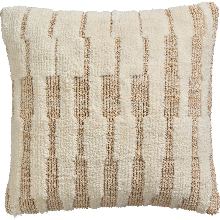 Kussen Chenille Naturel 45x45 Cm