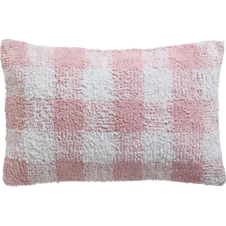 Kussen Roselle Roze/Wit 40x60 Cm