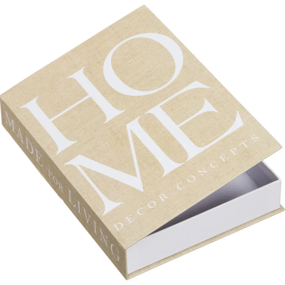 Opbergboek Home 21x30x5 Cm