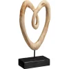 Ornament Op Voet Teak