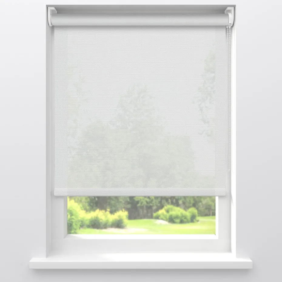 Rolgordijn Screen Vinz Wit