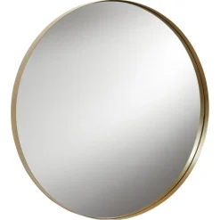 Spiegel Verona Goud Ø75 Cm