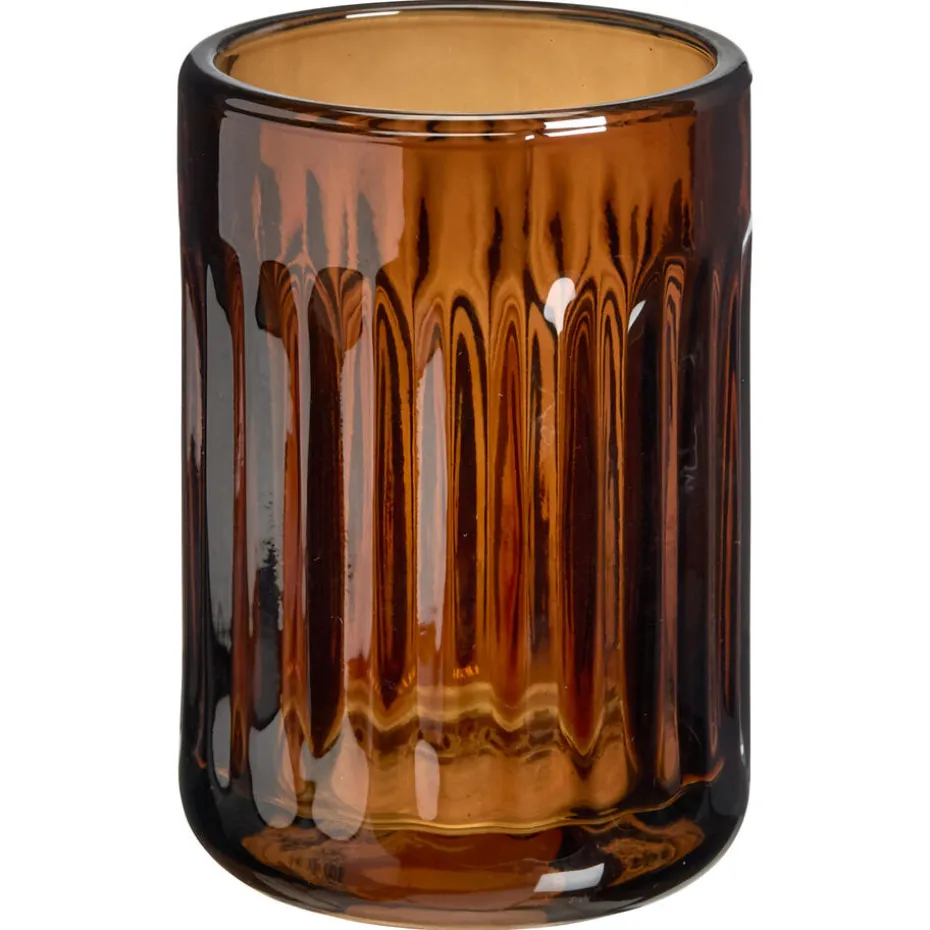 Tandenborstelhouder Ribbel Amber