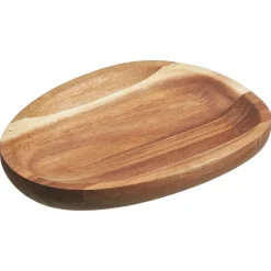 Tray Organic Wood Naturel 16x12 Cm