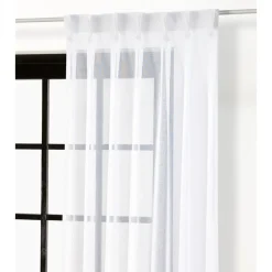 Vitrage Sien Wit 150 Cm