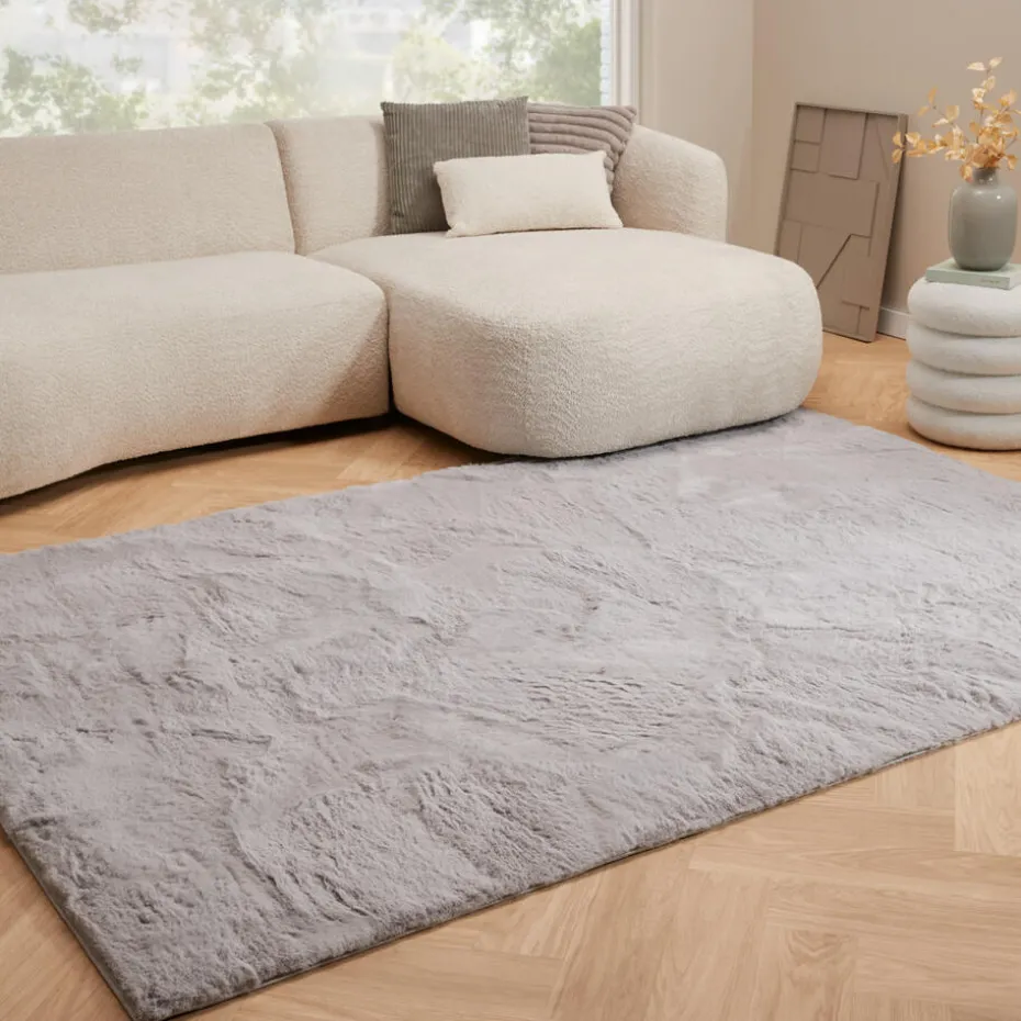 Vloerkleed Furley Grijs 160x230 Cm