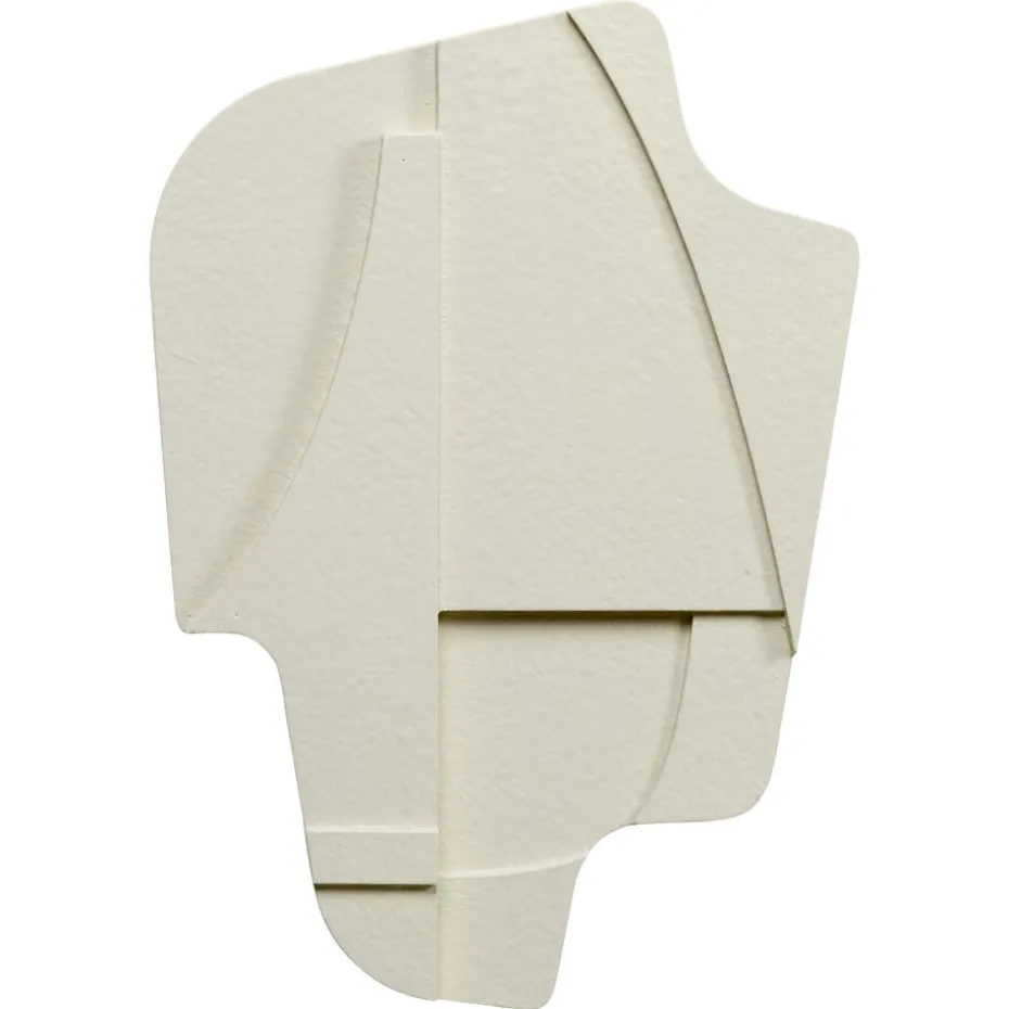 Wanddecoratie Napels Zand 40 Cm