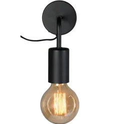 Wandlamp Balor Zwart
