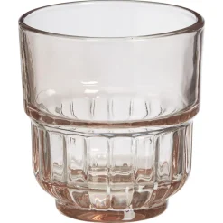 Waterglas Stapelbaar Beige
