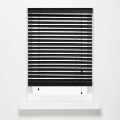 Bamboe Jaloezie Jax Zwart 80x175 Cm
