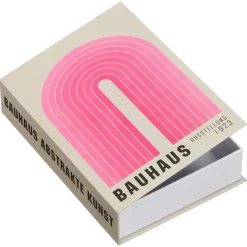 Opbergboek Bauhaus Roze 16x23x5 Cm 16x23 Cm